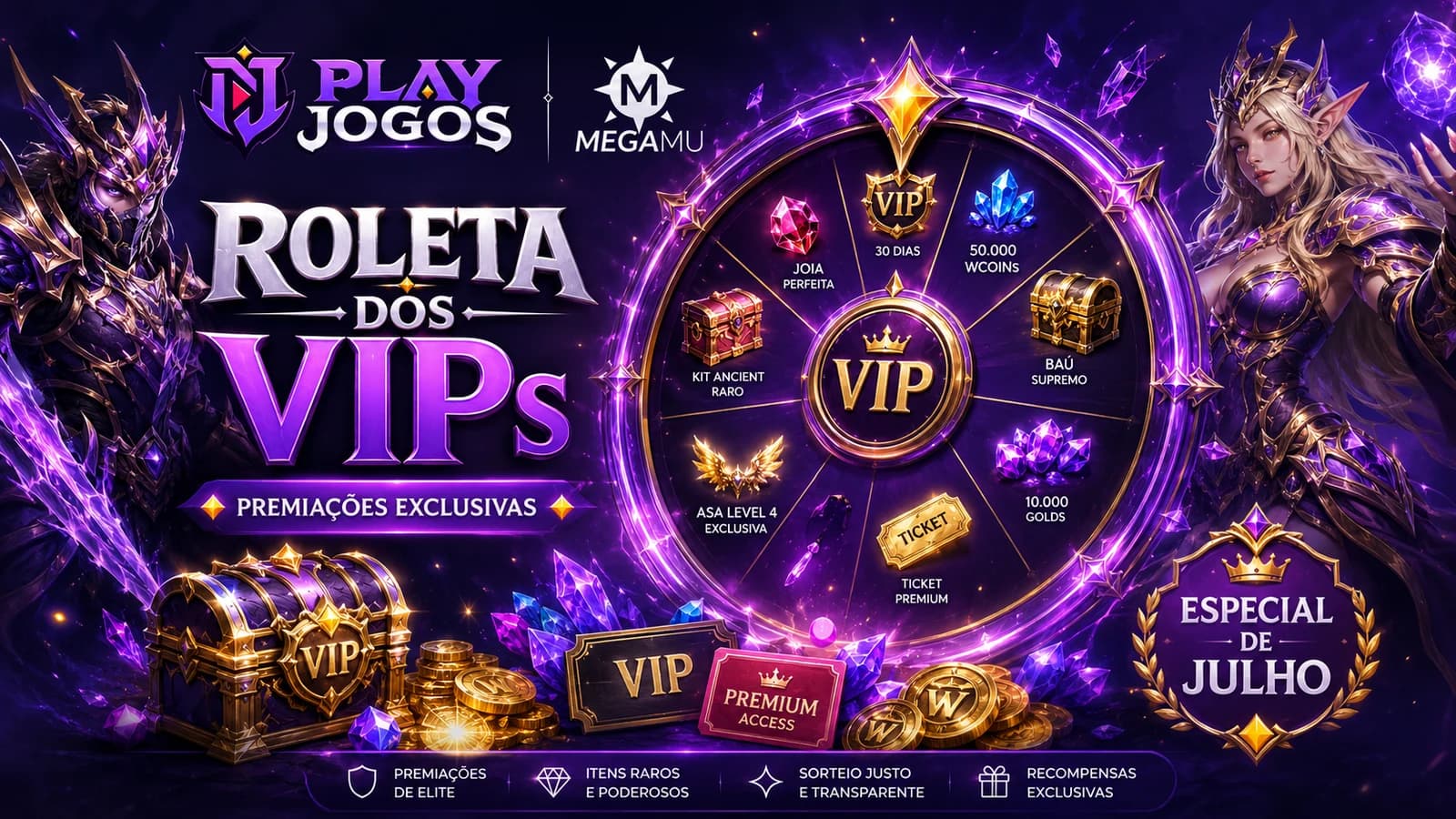 ROLETA DOS VIPS