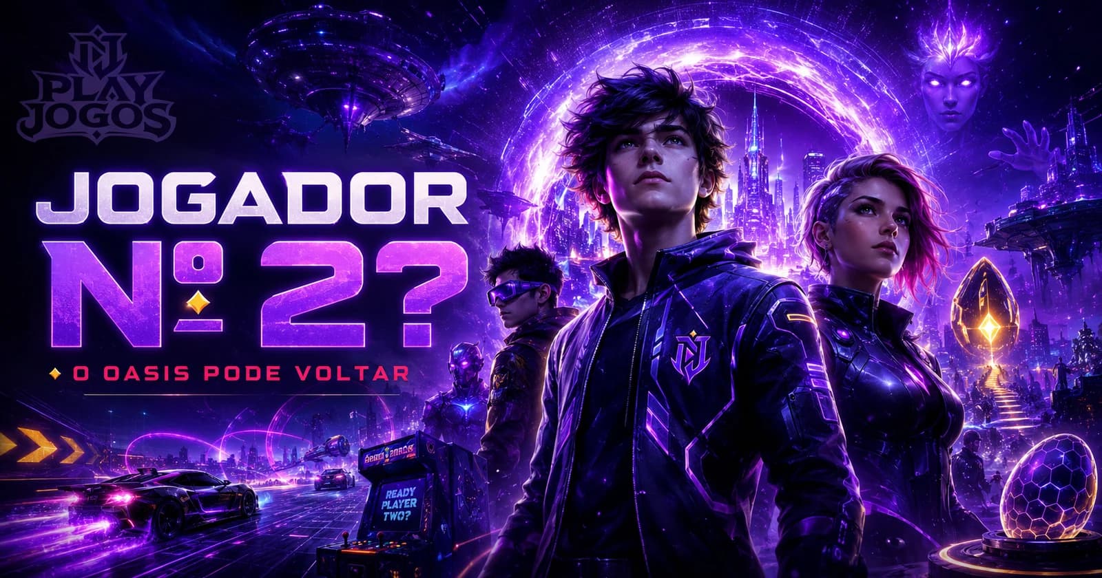 Jogador Nº 1 prepara o retorno ao OASIS: sequência avança com roteirista do filme original